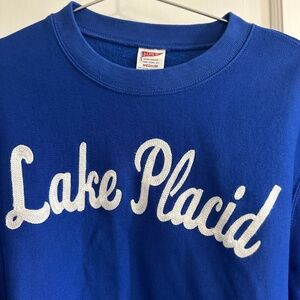 J crew Sportswear Lake Placid Mens Sweatshirt M